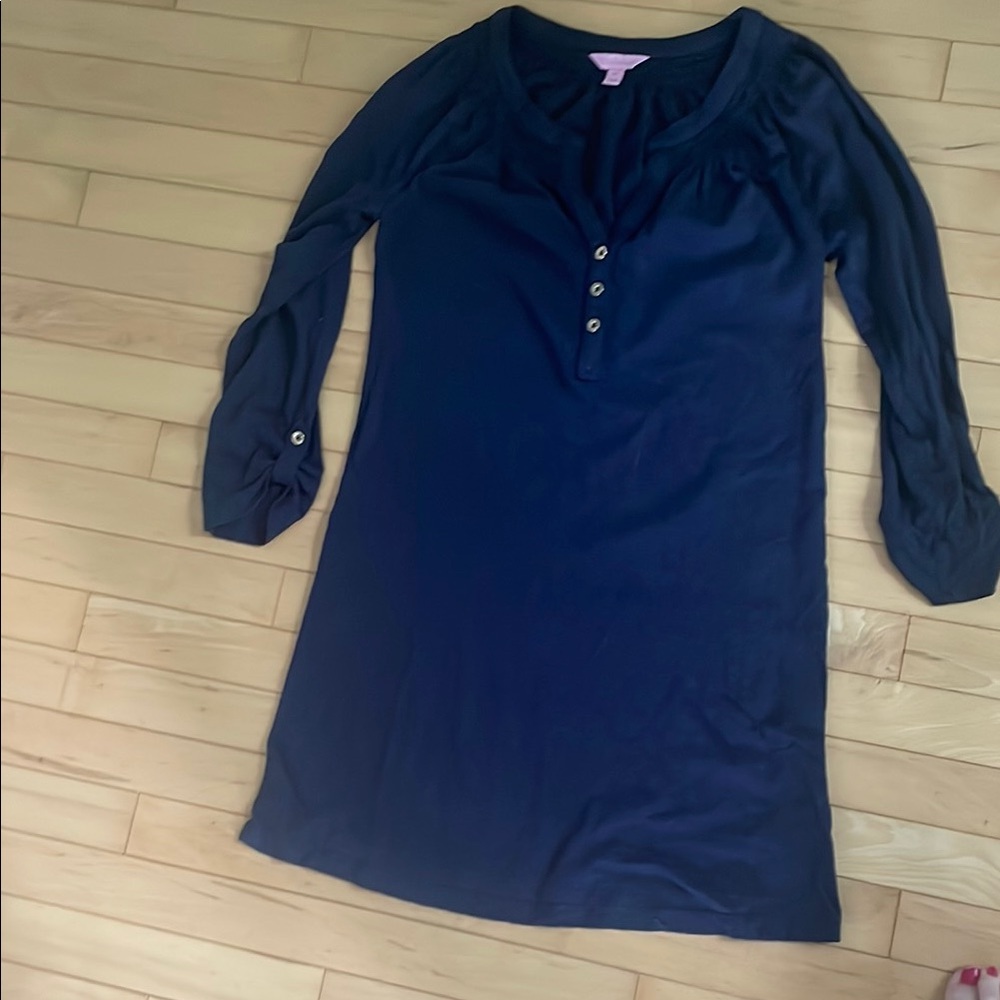 Lilly Pulitzer 3/4 sleeve T-shirt dress XS
